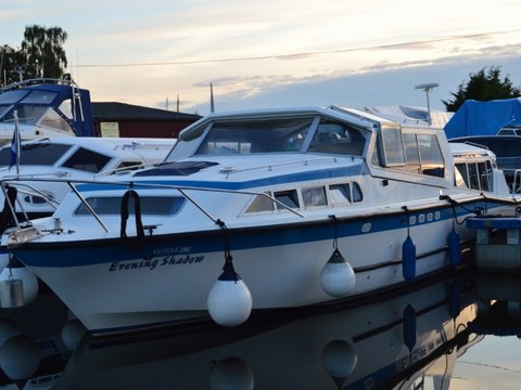 Shared Broads Cruiser Evening Shadow